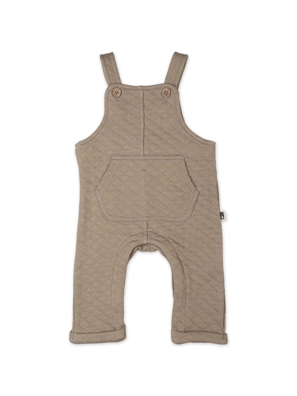 🤎👶 Rabbit + Bear Quilted Overalls – Size 12 Months | GUC 👶🤎